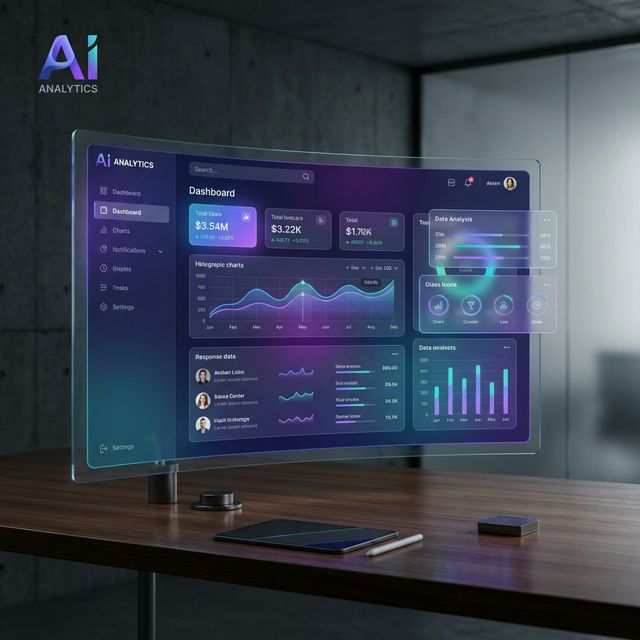 High-End Web App Mockup